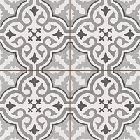 Керамическая плитка Kerlife Hydraulic Grace Silver напольная 45x45