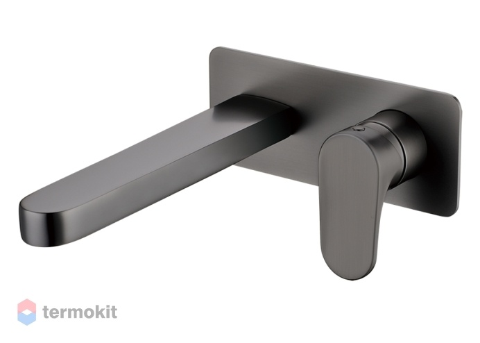 Встраиваемый смеситель для раковины Boheme Spectre gunmetal 455-GM