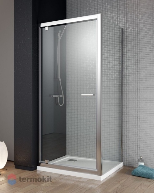 Душевая дверь Radaway Twist 800x1900 (Тонированное стекло) хром 382001-08