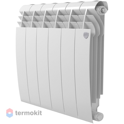 БиМеталлический радиатор Royal Thermo Biliner 500 \ 06 секций \ с боковым подключением