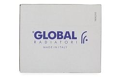 Секционный биметаллический радиатор Global Style Plus 500 \ 07 секций \ с боковым подключением Уцененный