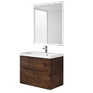 Тумба под раковину BelBagno Marino 60 подвесная Rovere Moro MARINO-H60-600-2C-SO-RW-P