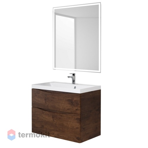 Тумба под раковину BelBagno Marino 60 подвесная Rovere Moro MARINO-H60-600-2C-SO-RW-P