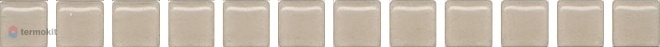 Керамическая плитка Kerama Marazzi Сафьян POF012 Карандаш Бисер Беж 1,4x20