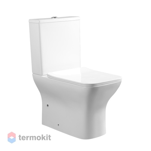 Унитаз напольный Urbatec Grazia BTW с бачком с сиденьем микролифт URB218302F