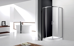 Душевой уголок Cezares Molveno 1950x800x800 (рифленое стекло) хром MOLVENO-R-2-80-P-Cr