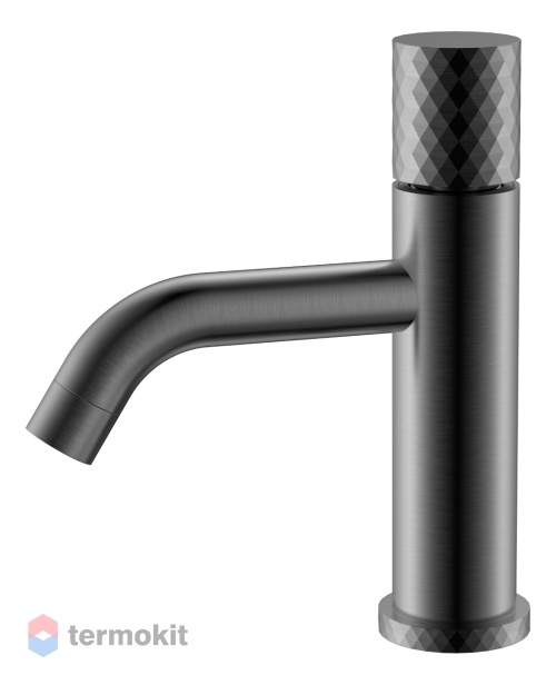 Смеситель для раковины Boheme Stick DIAMOND Gun Metal 121-GM