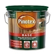 Pinotex Base грунт антисетик для защиты древесины от плесени, грибка, гнили, для наружных работ