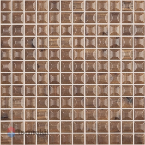 Мозаика Стеклянная Vidrepur Wood №4200/B (на сетке) 31,7x31,7