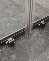 Душевой уголок Cezares Molveno 1950x1700x900 оружейная сталь MOLVENO-AH-2/2-170/90-C-GM-IV