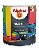 Alpina Эмаль универсальная, алкидная, шелковисто-матовая