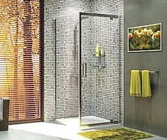 Душевой уголок WasserKRAFT Berkel 2000x800x800 хром 48P02