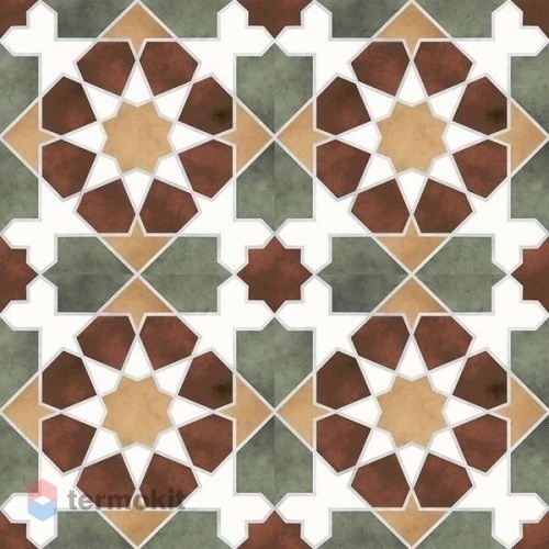Керамическая плитка Kerlife Rabat Green настенная 45x45