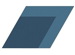 Керамогранит Wow Flow Diamond Decor Blue 13,9x23,95