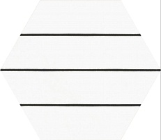 Керамогранит Codicer Porto Hex. Savona Black 25x22