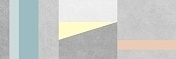 Керамическая плитка Laparet Cement настенная серый узор 25х75