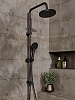 Душевая колонна Orange O-Shower черный матовый OW02b