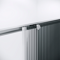 Душевой уголок Niagara Nova 1950x1000x1000 (рифленое стекло) хром NG-4624-34