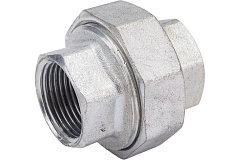 Elsen Сгон американка прямой ВВ 3/4", 3/4" TIN латунь уплотнение металл по металлу