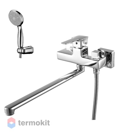 Смеситель для ванны и душа Lemark Basis LM3617C