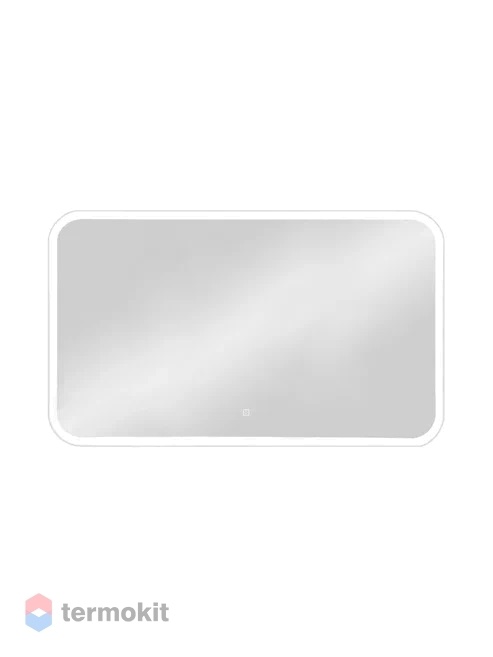 Зеркало Континент Demure medium 120 с подсветкой, антизапотеванием белый ЗЛП293