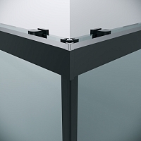 Душевой уголок Grossman Cosmo 1950x800x800 черный матовый 300.K33.02.8080.21.00