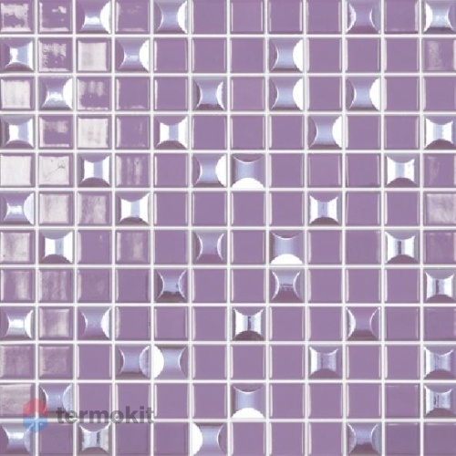 Мозаика Стеклянная Vidrepur Edna Mix №833 Черный (на сетке) 31,7x31,7