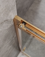 Душевой уголок Cezares Molveno 1950x900x900 брашированное золото MOLVENO-AF-31-90-C-BORO-IV