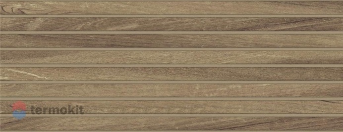 Керамическая плитка La Platera Saten Forest Natural Ribbon настенная 35x90