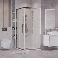 Душевой уголок Grossman Cosmo 1950x800x800 хром 300.K33.02.8080.10.00