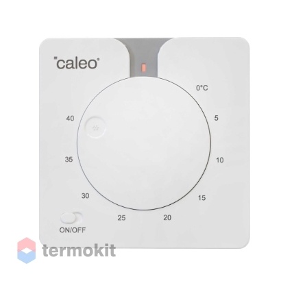 Терморегулятор встраиваемый Caleo C430 белый