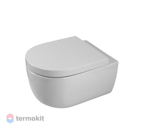 Унитаз подвесной Noken Acro Compact с сиденьем микролифт N390000064+N380000060