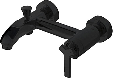 Смеситель для ванны и душа Bravat WATERFALL BLACK Черный F673107BM-01