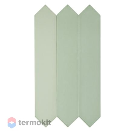 Керамическая плитка DNA Tiles Candy Crayon Mint настенная 4,3x24,3