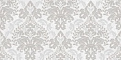 Керамическая плитка Ceramica Classic Afina Damask Декор серый 08-03-06-456 20х40