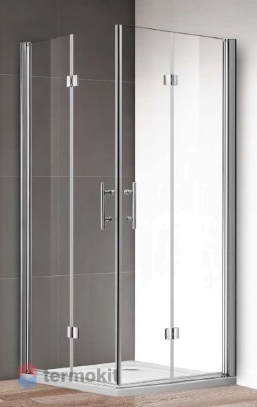 Душевой уголок Cezares Eco 1950x900x1000 хромECO-O-ASH-2-90/100-C-Cr