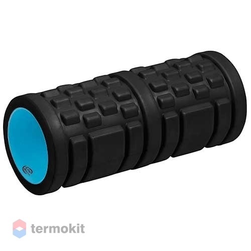 Ролик массажный lite Weight 6500LW 33*14 см , черный/голубой
