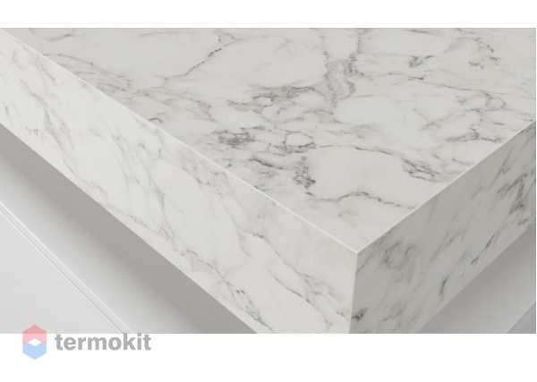 Столешница Velvex Unit 100 белый мрамор st.UNI.100-630