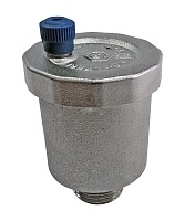 STOUT Автоматический воздухоотводчик 1/2 прямое подключение, никелированный