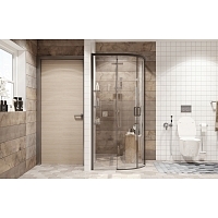 Душевой уголок Ambassador Queen Black 2000x900x900 черный 11011201Black