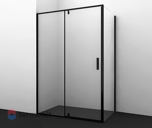 Душевой уголок WasserKRAFT Elbe 2000x1200x1000 черный 74P10