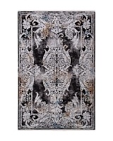 Ковёр Ipek Mekik Erva 300x400 прямоугольный серый/чёрный/бежевый 18131