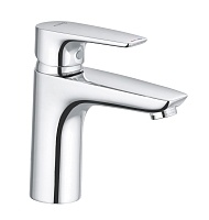 Смеситель для раковины Kludi Pure&Solid без донного клапана хром 342920575