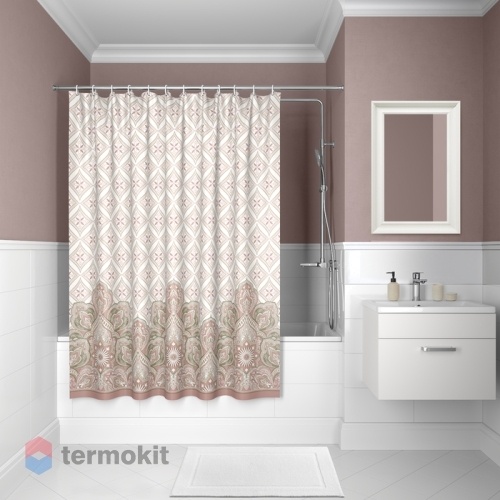 Шторка для ванной IDDIS Decor 180x200 D08P218i11