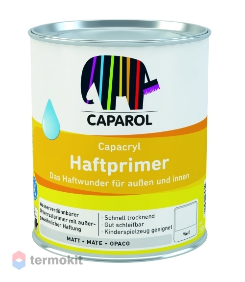 Caparol Capacryl Haftprimer, Грунт адгезионный, База1 2,4л