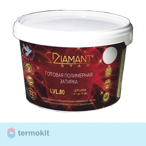 Затирка Диамант полимерная Diamant Star 820 светло-голубой (2 кг)