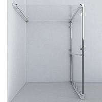 Душевой уголок Vincea Garda 1900x1500x900 вороненая сталь VSR-1G9015CLGM