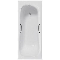 Ванна чугунная Delice Continental 1500х700 с отверстиями для ручек DLR230612R