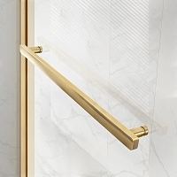 Душевой уголок Vincea Slim Soft 2000x1400x800 брашированное золото VSR-1SS8014CLG