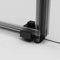 Душевой уголок AM.PM X-Joy 1900x900x900 черный матовый W94G-403-9090-BТ